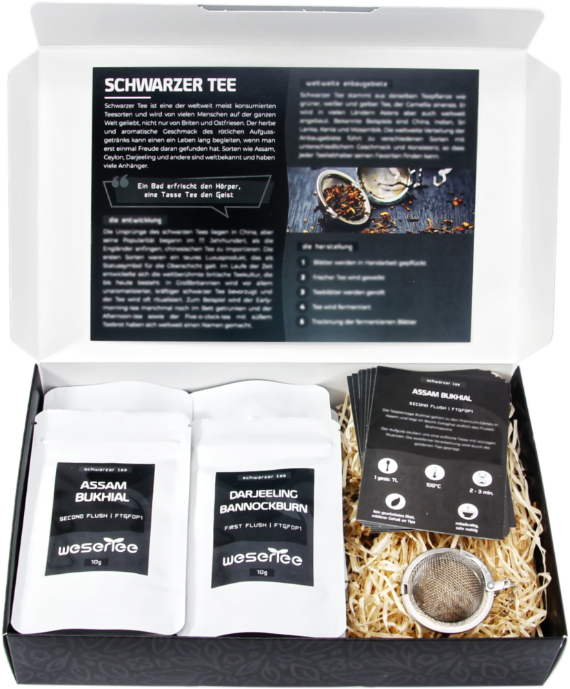 Tee Tasting Set (Schwarzer Tee)