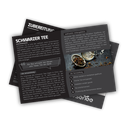 Tee Tasting Set (Schwarzer Tee) - Infokarte