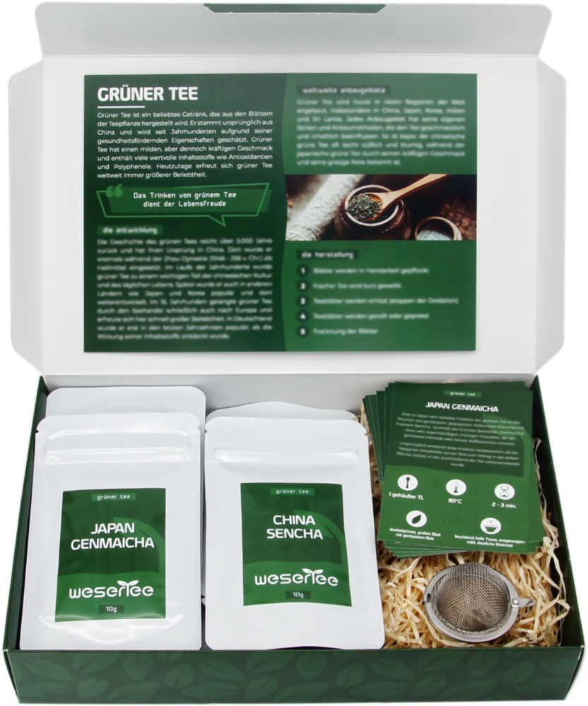Tee Tasting Set (Grüner Tee)