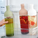 Eistee Glasflasche mit Filter