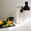 Eistee Glasflasche mit Filter