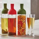 Eistee Glasflasche mit Filter
