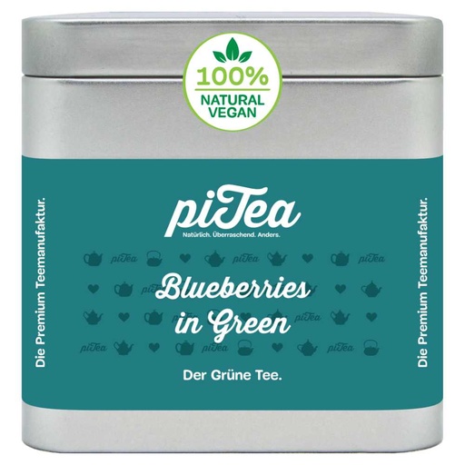 Blueberries in Green