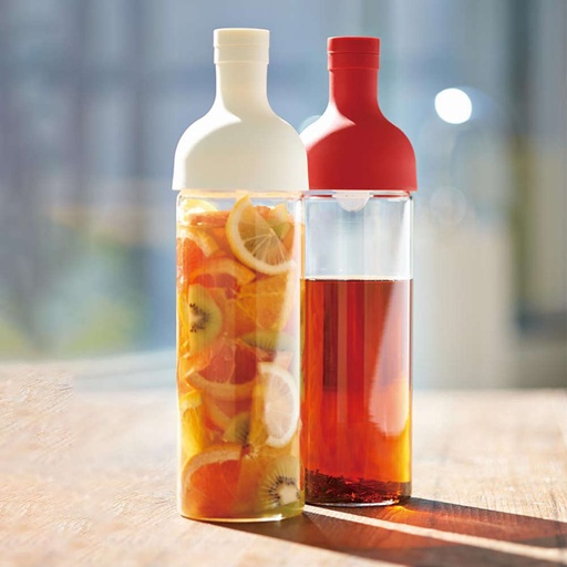 Eistee Glasflasche mit Filter